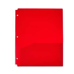 Pen + Gear Durable View 3-Ring Binder 3 D Rings Red 4 Pack